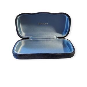 Gucci‎ black/navyblue authentic sunglasses cover only